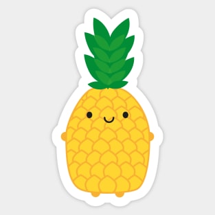 Kawaii Pineapple Sticker